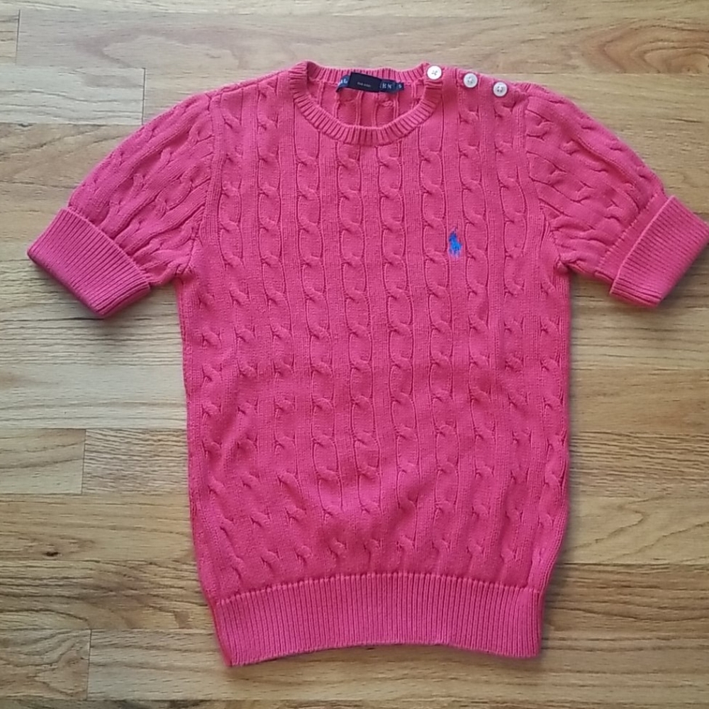Ralph Lauren Short Sleeve Sweater